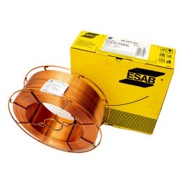 Проволока омедненная (ESAB) d 1.0 мм ОК ПРО 51С (18 кг) фото №3884851