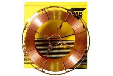 Проволока омедненная (ESAB) d 1.0мм ОК ПРО 51С (5 кг) фото №4081062