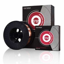 Проволока омедненная (TW) d 1.0 мм CWW-50 / ER70S-6 / D300 (15 кг) фото №4085086