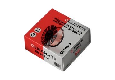 Проволока омедненная URANAMI d 1.0 мм ER70S-6 (15 кг) фото №4063081