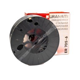 Проволока омедненная URANAMI d 1.0 мм ER70S-6 (15 кг) фото №4063077