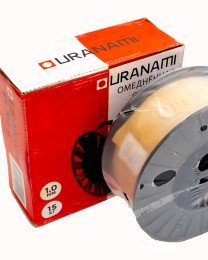 Проволока омедненная URANAMI d 1.0 мм ER70S-6 (15 кг) фото №4063080