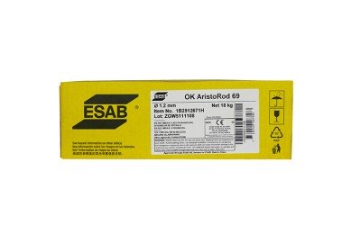 Проволока полированная (ESAB) d 1.2 мм OK AristoRod 69 (18 кг) фото №4086086