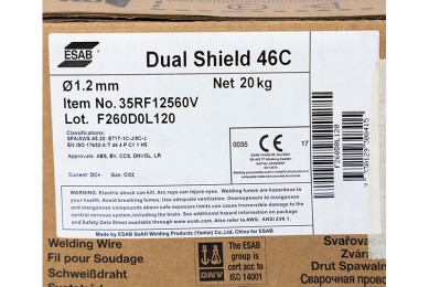 Проволока порошковая (ESAB) d 1.2мм Dual Shield 46C (5кг) VP фото №4083773