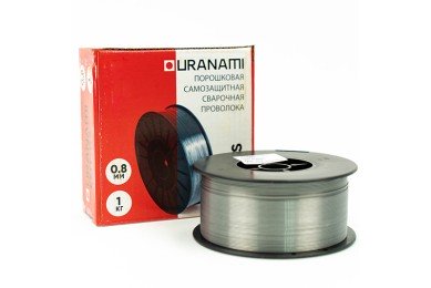 Проволока порошковая URANAMI d 0.8 мм Е71ТGS (1 кг) фото №3881165