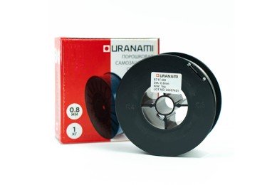 Проволока порошковая URANAMI d 0.8 мм Е71ТGS (1 кг) фото №3881166