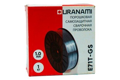 Проволока порошковая URANAMI d 1.0 мм Е71ТGS (1 кг) фото №3883603