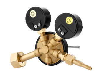 Регулятор расхода газа У-30/АР-40-4 / универсальный / СВАРОГ/ манометр с поверкой фото №3880752