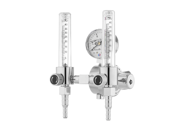 Регулятор расхода газа У-30/АР-40-Р-2 / универсальный / СВАРОГ/ манометр с поверкой 2 расходомера фото №3880749