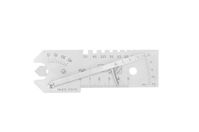 Шаблон сварщика УШС-4 калиброванный фото №3882668