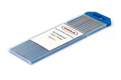 Вольфрамовый электрод WL-15 d 2.0 мм (L=175 мм) золото (20 шт в уп) DEKA фото №3886021