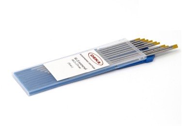 Вольфрамовый электрод WL-15 d 3.2 мм (L=175 мм) золото (10 шт в уп) DEKA фото №3884755