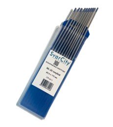 Вольфрамовый электрод WL-20 d 3.0 мм (L=175 мм) голубой (10 шт в упак) SvarCity фото №3881425