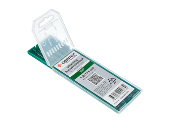 Вольфрамовый электрод WP d 4.0 мм (L=175 мм) / СВАРОГ фото №3879920