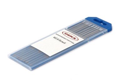 Вольфрамовый электрод WZ-8 d 2.0 мм (L=175 мм) белый (20 шт в упак) DEKA фото №3886548